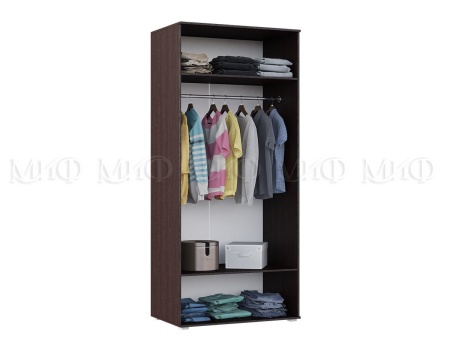 Шкаф 2-х Створчатый Ницца-1 (Ш-1000 мм x В-2236 мм x Г-524 мм)/Разные Цвета