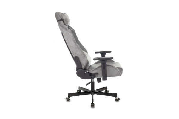 Кресло игровое Бюрократ Knight N1 серое