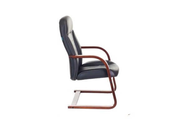 Кресло Бюрократ T-9923WALNUT-AV черное