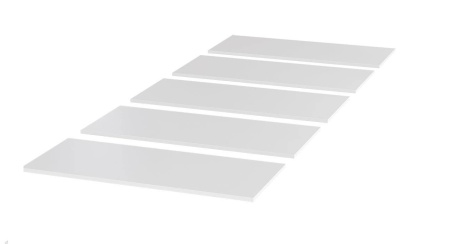 Кровать с настилом ЛДСП Малибу КР-10 Light 80х186