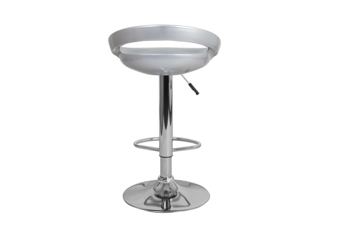 Стул барный Диско серебро